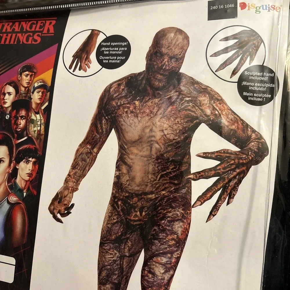 Adults Deluxe Stranger Things™ Vecna Costume – XXL 50-52‎ – Scary Horror Cosplay